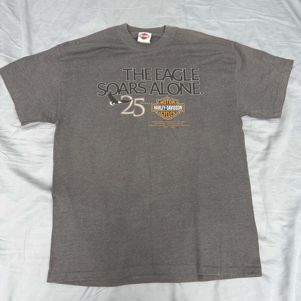 2006 Harley Davidson private ownership anniversary Napoleon Ohio Large L T-Shirt